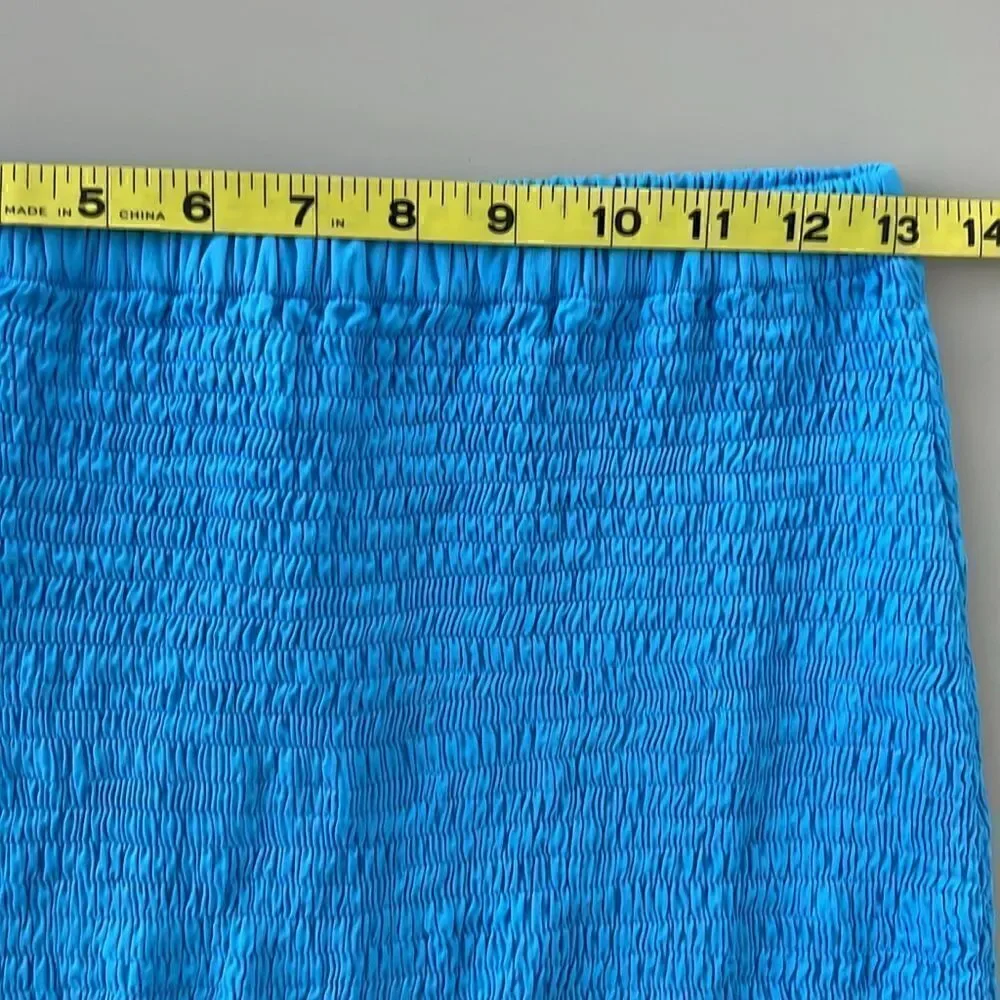 NWT Faithful the Brand Esti Skirt in Turquoise Size M